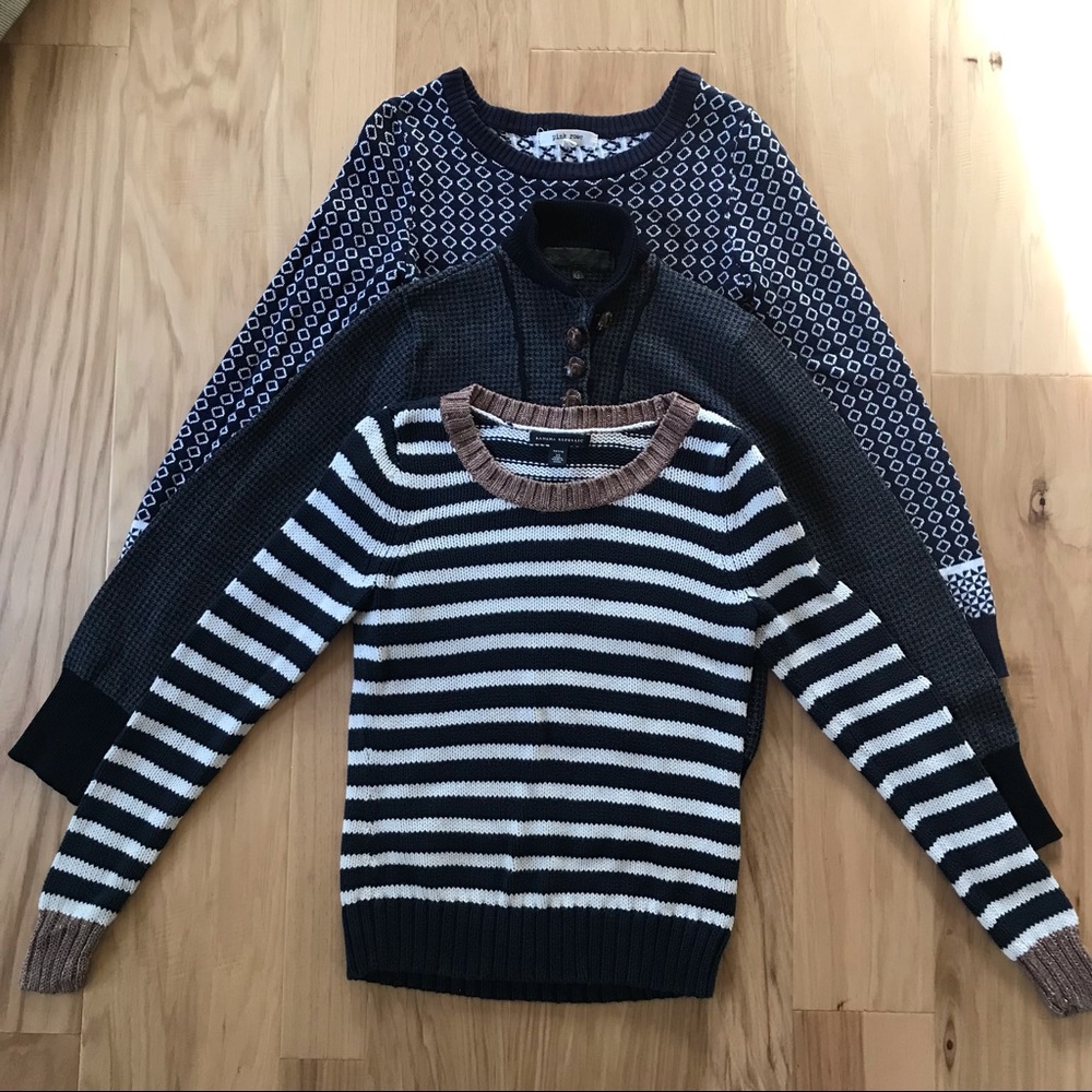 Navy Sweater Bundle